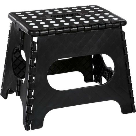 Marche pied / Tabouret pliant Noir - Marche pied / Tabouret pliant Noir - Marche pied / Tabouret pliant Noir (1/3)