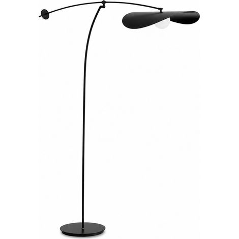 Lampadaire LED Intelligent noir - PIBAOGU