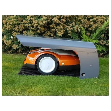 Casetta in alluminio compatibile robot rasaerba Bosch INDEGO S+ 1000 1200