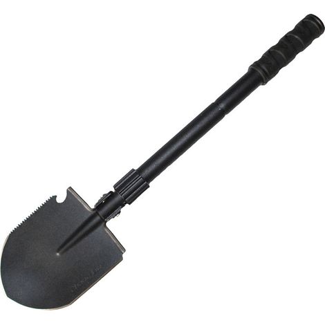 Pala Multifunción MINKUROW, Pala Plegable De 10 Funciones, Pala Plegable Multifunción Para Cortar Ramas, Camping, Supervivencia, Senderismo Y Jardinería (1/5)