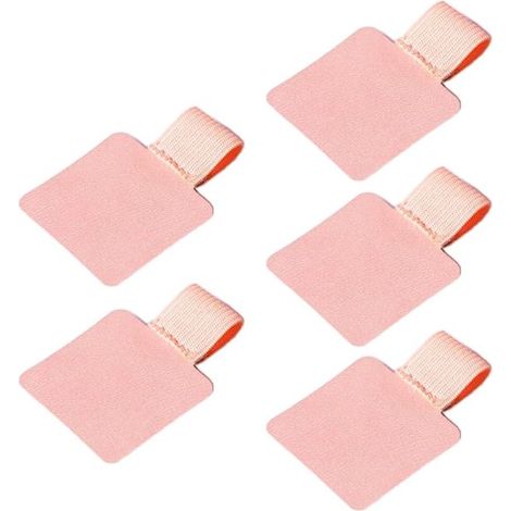 Portapenne, passante per penna, clip per penna, morsetto per penna, portapenne autoadesivo, 5 pezzi, rosa, per quaderni, agende e calendari (1/5)