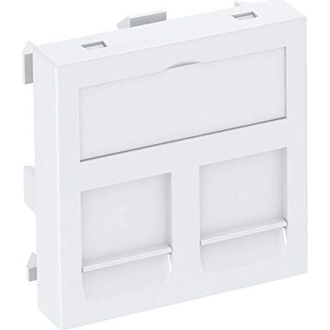 OBO-BETTERMANN SYST MES M CANISMES - CORNICE PER MODULO DI CONNESSIONE 45 X 45 MM PC BIANCO SISTEMAS MECANISMOS