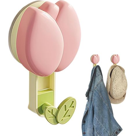 Crochets Ventouse Pour Fenêtre Fleur décorative réutilisable Crochets Muraux Amusants Pour Cuisine Salle De Bain Mur Porte Vitrée Fenêtre Entrée Miroir (1/5)