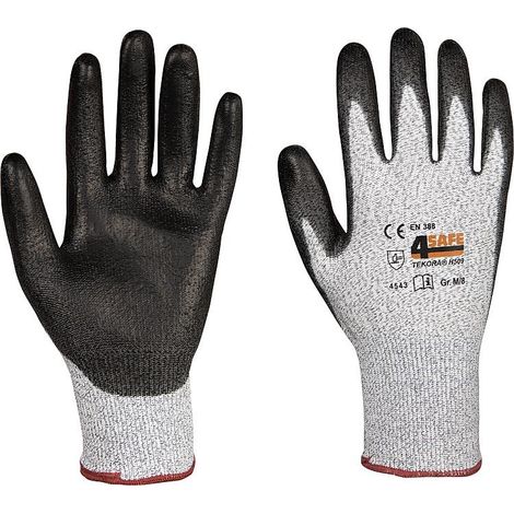 Gant de proctection anti-coupure TEKORA HPPE-Faser, EN388, taille XXL (11) 1 paire