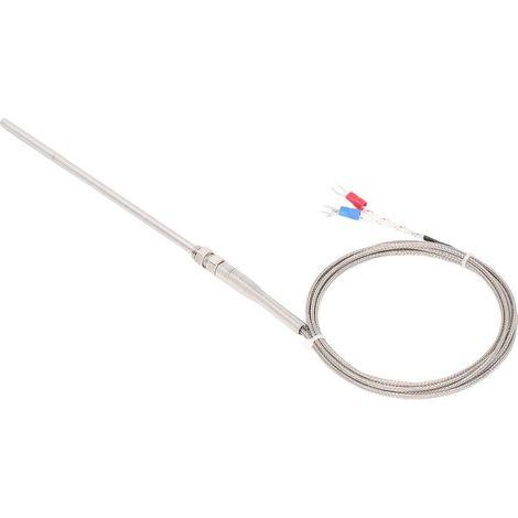 Sonde de température thermocouple type K, sensible, longueur 5,9 pouces, câble 9,8 pieds pour mesure de température (1/5)