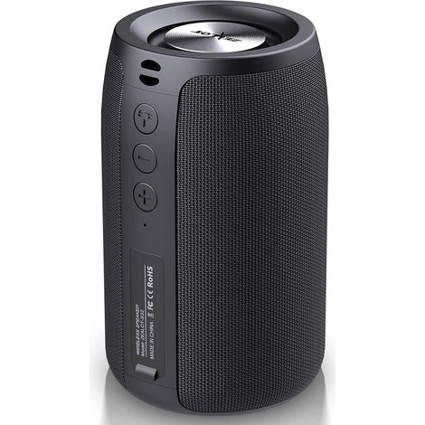 Enceinte Bluetooth Portable avec Ports USB/AUX/Carte TF, Mini Haut-Parleur Bluetooth 5.0 Enceinte sans Fil avec 12 Heures d'Autonomie, Microphone Intégré, Étanche IPX5, TWS, pour Extérieur (1/5)