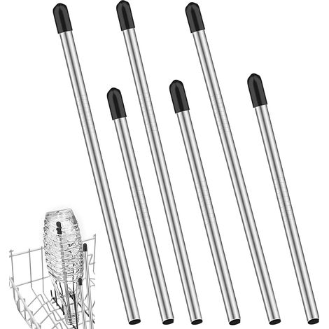 Lot de 6 grilles de lave-vaisselle, protège-panier, porte-bouteilles pour lave-vaisselle, cadre de rechange, couvre-paniers, pièces détachées universelles pour tous modèles (1/5)
