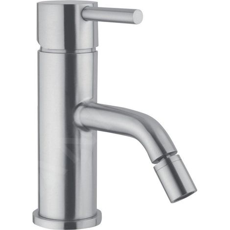 Mitigeur de bidet MINIMAL, acier inoxydable mat (1/2)