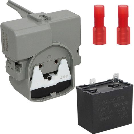 2319792 W10197428 W10189190 TSD2 Dispositif de démarrage pour réfrigérateur W10662129 Condensateur compatible avec réfrigérateur-congélateur Whirlpool Kenmore (1/5)