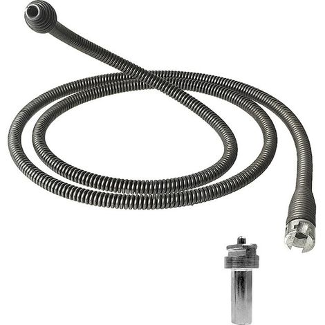 Ressort de Nettoyage pour Égout 2 Mètres - pour Perceuse Électrique, Débouchage Tuyau, Outil Plomberie (1/4)