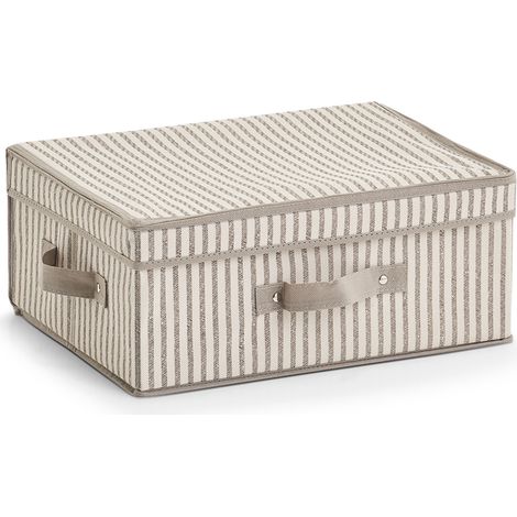 Aufbewahrungsbox, Faltbehälter mit Deckel - 38 x 29 x 16,5 cm, ZELLER