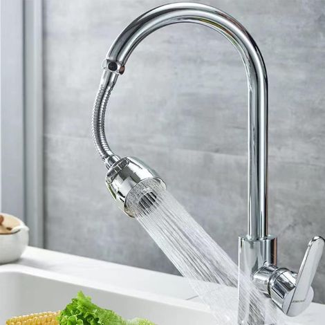 Accessoire de douchette pour mitigeur d'évier 304, tête de robinet de cuisine mobile, 360°