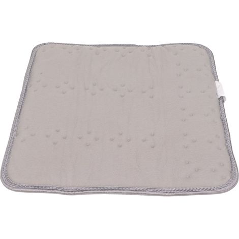 Coussin chauffant pour siège, housse de siège, coussin chauffant électrique, support voiture, coussin chauffant électrique multifonctionnel pour bureau/résidence étudiante, gris (1/5)