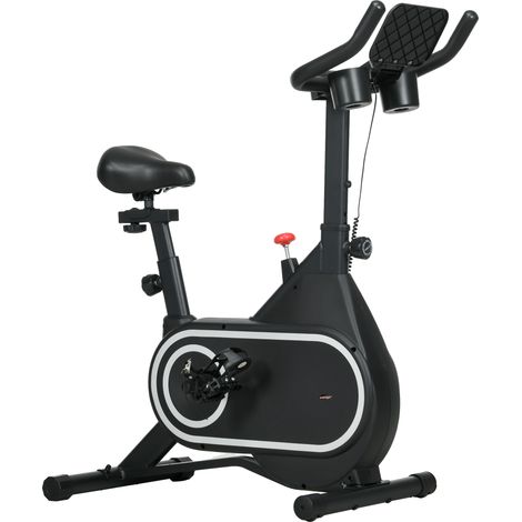 Vélo d'exercice magnétique avec volant d'inertie de 4 kg, guidon et selle réglables