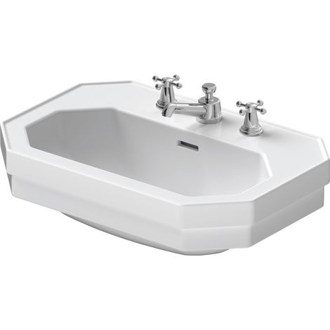 Duravit 1930 Waschtisch, 60 × 41 cm, 1 Hahnloch, 0438600000 (1/5)