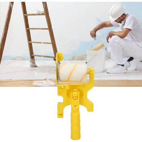 Rouleau à peinture, pinceau de bordure, outil sûr pour séparer les couleurs des murs et plafonds de la maison. (1/5)