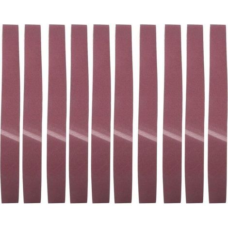10 bandes abrasives en alumine, 1220 x 50 mm, GXK51-B (120) bandes abrasives en alumine (1/5)