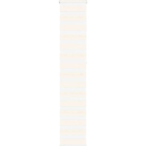 Doppelrollo Marmorbeige 50x230 cm Stoffbreite 45,9 cm Polyester