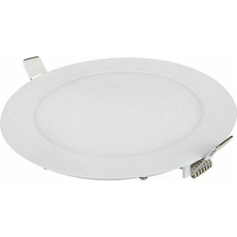 Lot de 6 spots LED encastrables dimmables 9W – Lumière blanche naturelle 6000K – IP65 pour salle de bain – Installation facile avec ressorts (1/4)