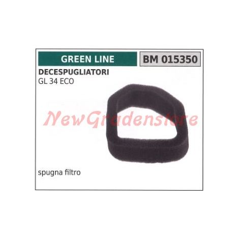 Spugna filtro aria GREEN LINE decespugliatore GL 34 ECO 015350