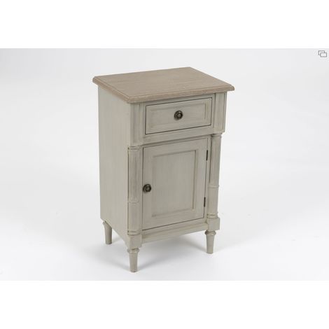 Amadeus - Table de chevet 1 tiroir en bois massif L45 cm Édouard (1/5)