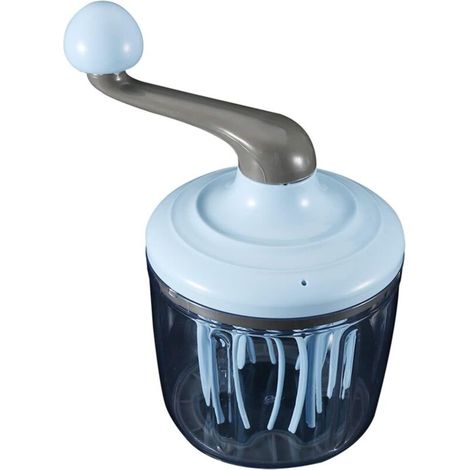 Type Manuel de Fabricant de Mousse de Fouet de Crème d'Oeufs, Outil Manuel De Cuisine De Batteur d'Oeufs 1100ml (1/5)