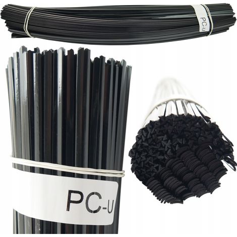 Aglutinante plástico PC-U PCU PC/U 1 kg tiras triangulares para soldadura (1/5)
