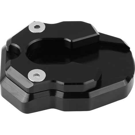 Moto élargisseur de béquille latérale extension plaque antidérapante Yamaha Nmax155 XMAX 300 noir (1/5)