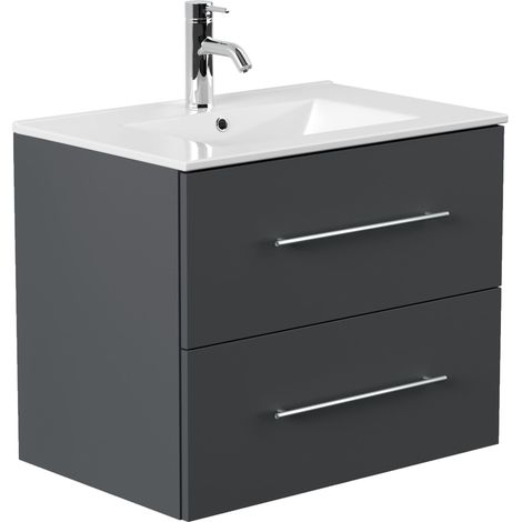 Badmöbel Firenze 70 SoftClose grafit