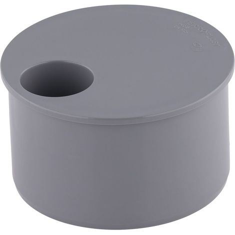 Noyon & Thiebault – Raccord d'évacuation PVC mâle-femelle Ø100 – Ø32 – Pour emboîtement sur conduit – Application colle PVC adaptée
