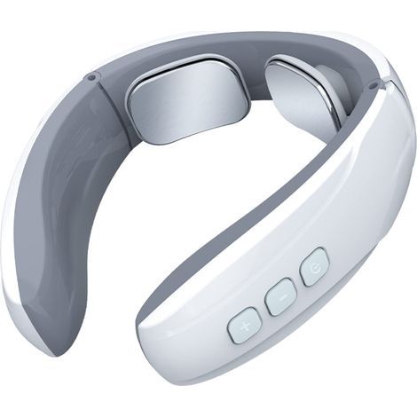 Masseur Cervical Électrique, Appareil de Massage Intelligent EMS 6 Modes Pour Cou et Cervicales, Relaxation Pour Femme Homme Cadeau (1/5)