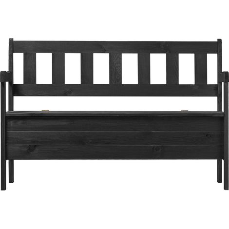 KADAX Gartenbank, 120 x 47 x 82 cm, Anthrazit