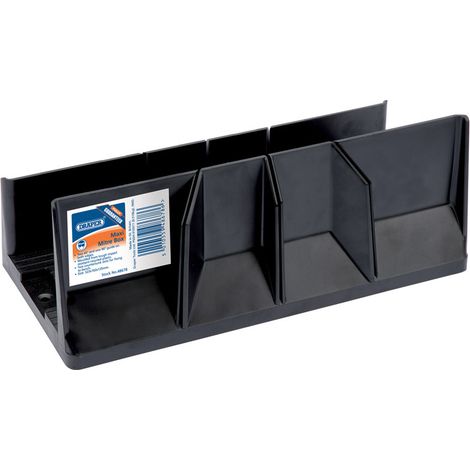 Draper Maxi Mitre Box (Model 48678) – Heavy-Duty Precision Cutting Tool, 322x102x100mm