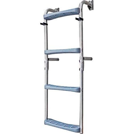 Escalera plegable plastimo folding ladder acero inoxidable 60x37 cm