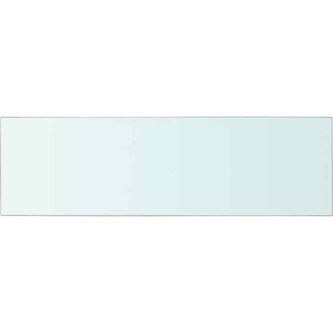Maison Exclusive - Regalboden Glas Transparent 80 cm x 25 cm (1/3)