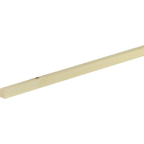 FN Neuhofer Flachleiste 240 cm 13 x 10 mm Fichte/Kiefer Leisten (1/3)