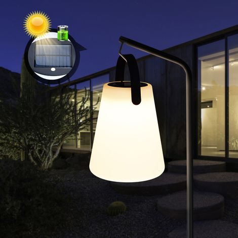 (Konisches Modell – Solarladung + USB-C) LED-Campinglaterne  Garten- und Rasenbeleuchtung  Solarbetriebene Leuchte mit Bewegungsmelder  Stimmungslicht