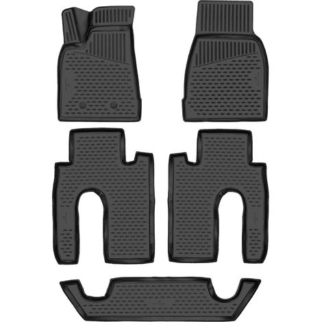 Tapis en caoutchouc XTR pour Tesla Model X (5YJX) 09/2013-Auj. (1/5)