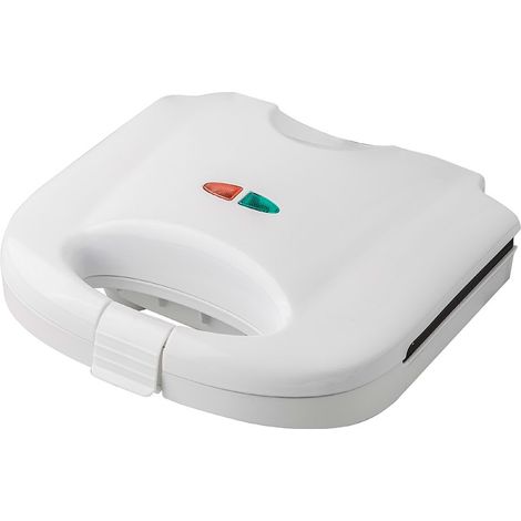 Sandwichera eléctrica 750W 2pcs blanca