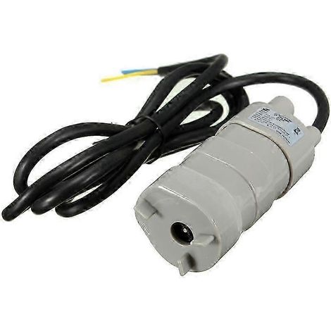 Pompe à eau submersible 12V pour camping-cars, pompe CC haute tension miniature, compatible avec les camping-cars, les fontaines solaires, les aquariums et autres matériaux plastiques. (1/5)