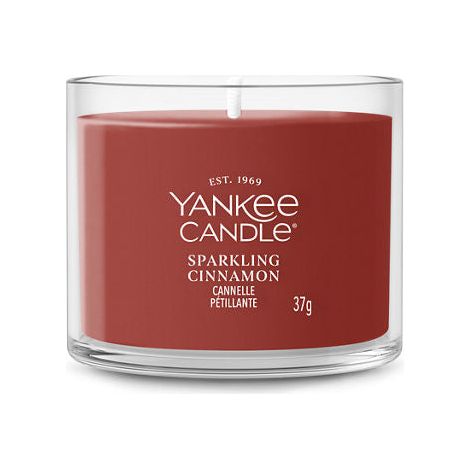 Candela Sparkling Cinnamon 37g Rosso Yankee Candle