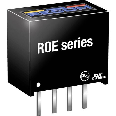 RECOM ROE-0515S Convertisseur CC/CC pour circuits imprimés 15 66 mA 1 W Nbr. de sorties: 1 x Contenu