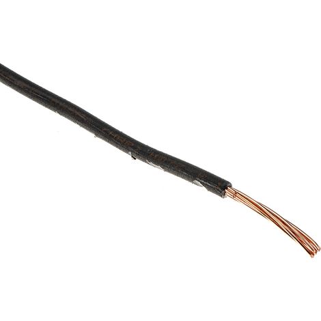 RS PRO câble, section: 4 mm² 100m, 450 V c.c., 750 V c.a. LSZH Noir HO7Z-R Câble à conducteur simple ( Prix pour Bobine de 100 Mètres ) (1/3)