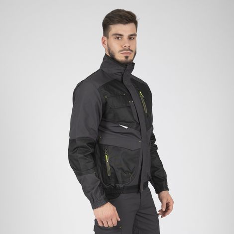 FOURNIER BLOUSON DE TRAVAIL 1201 Gris , Noir 4XL (1/5)
