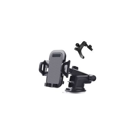 Support de navigation pour voiture, support de téléphone de voiture - Ventouse type A 2 en 1 (1/5)