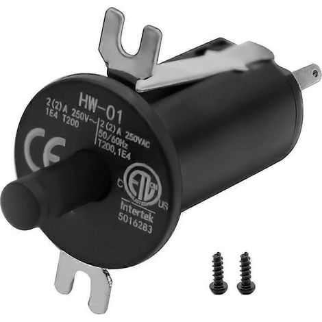 Pour Char-Griller Gravity 9804 / 9800, pièce de rechange pour interrupteur de commande de porte, micro-interrupteur 125 V / 250 V 2 A ( ) (1/4)