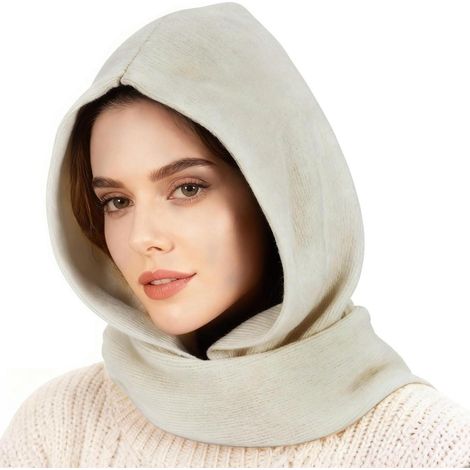 Kapuzenschal 2-in-1 Sturmhaube mit Nackenwärmer, winddicht & warm, Unisex (1/5)