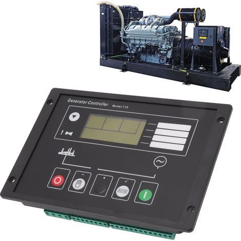 Panneau de commande du groupe électrogène diesel GC710, module de démarrage et d'arrêt automatique (1/5)