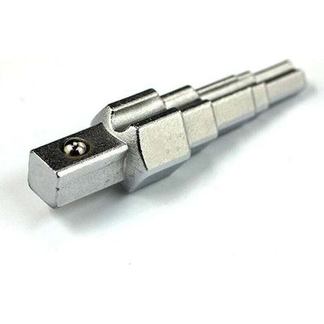 Enowelir Clé à Cliquet Multi-usage pour Radiateur et Robinetterie en Acier au Carbone (1/4)