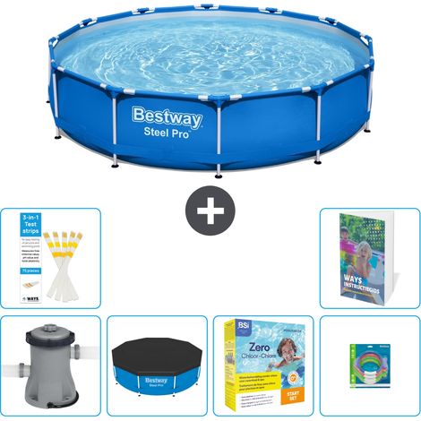Bestway Piscina Bestway Steel Pro Rotonda - 305x76 cm - 7-pezzi S231 (1/5)